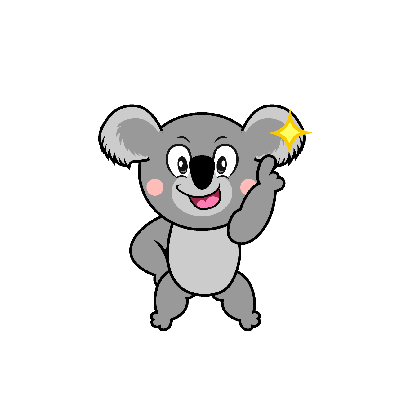 Koala Posando