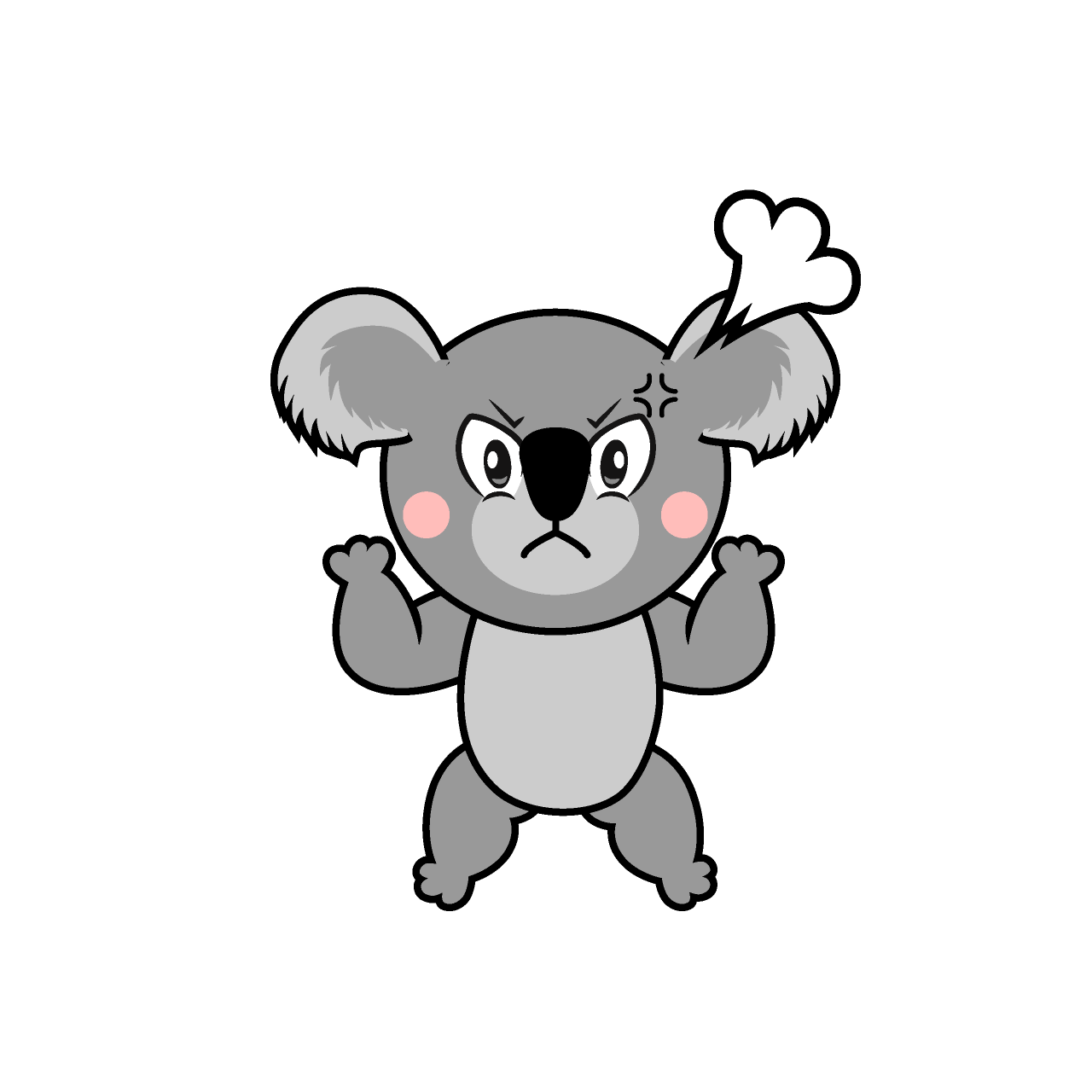 Koala Enojado