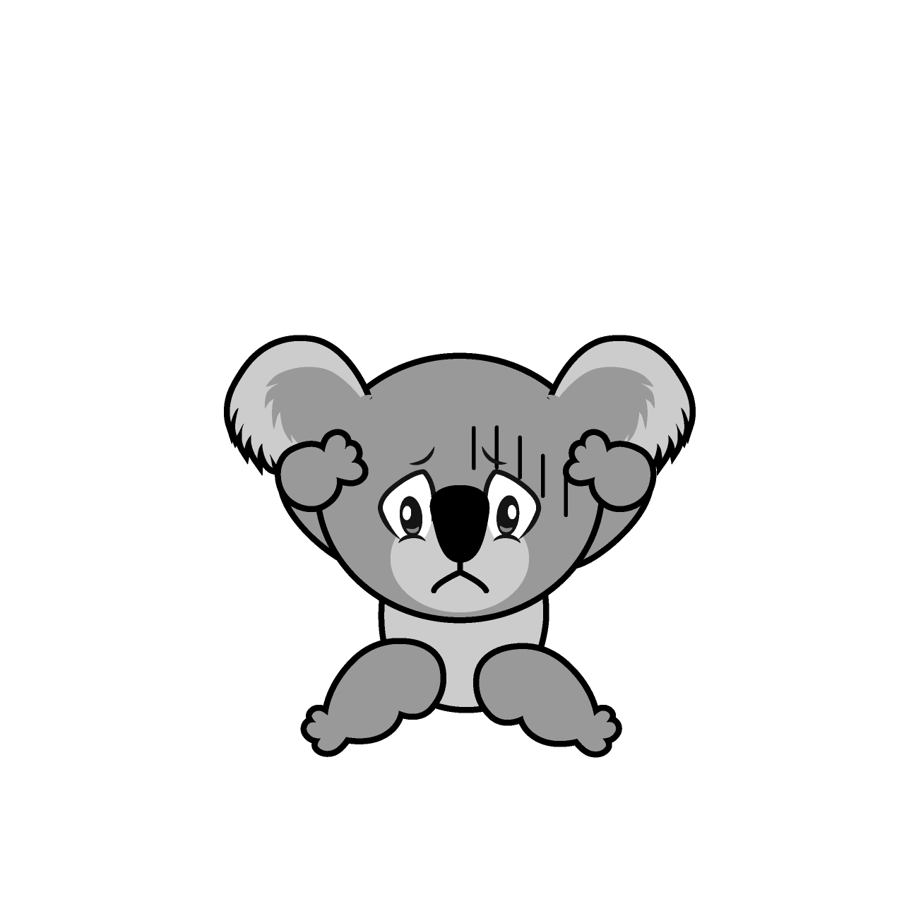 Koala Deprimido
