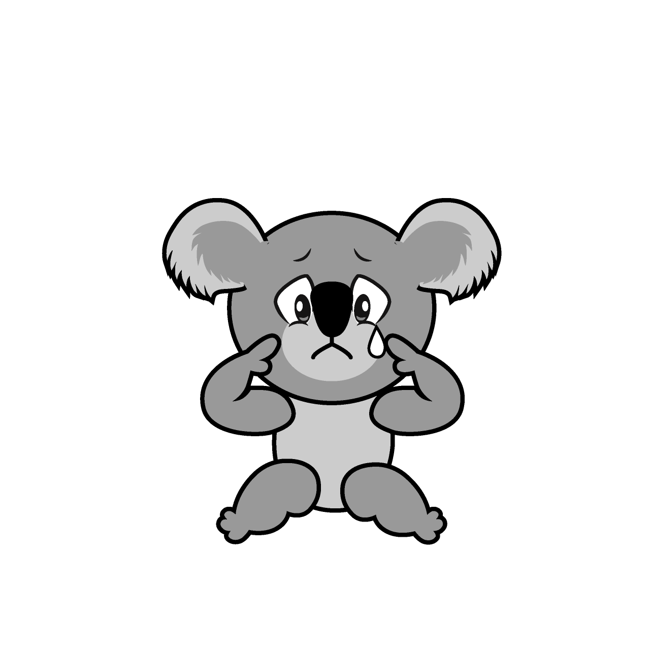 Koala Triste