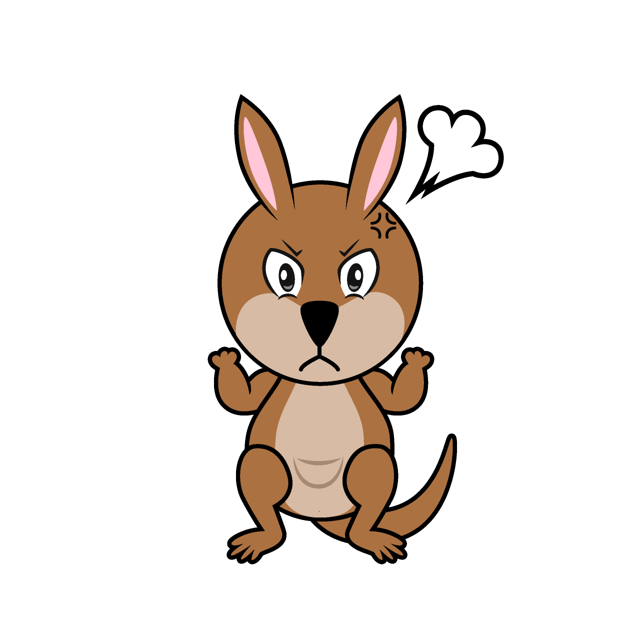 Canguro Enojado