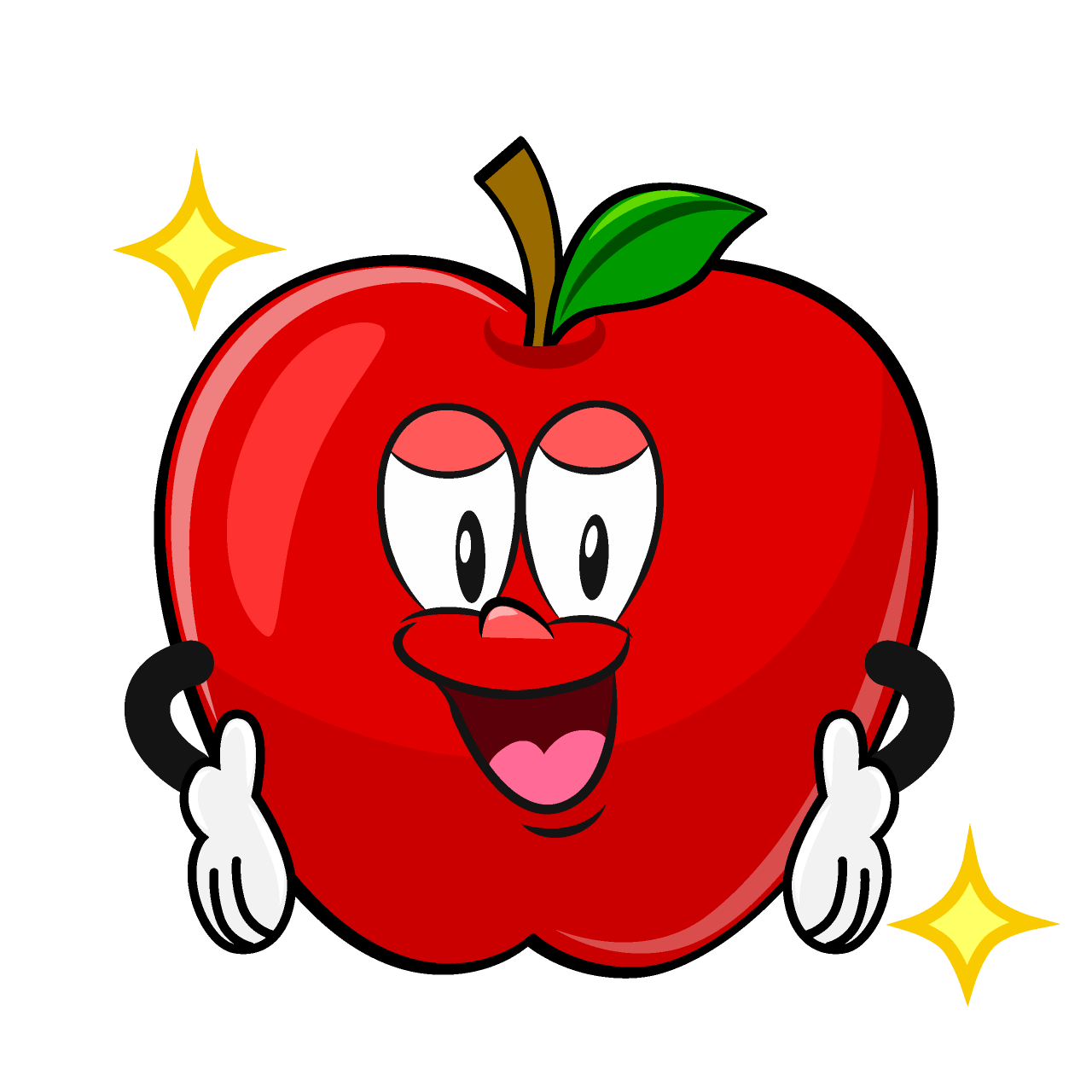 Glitter Apple