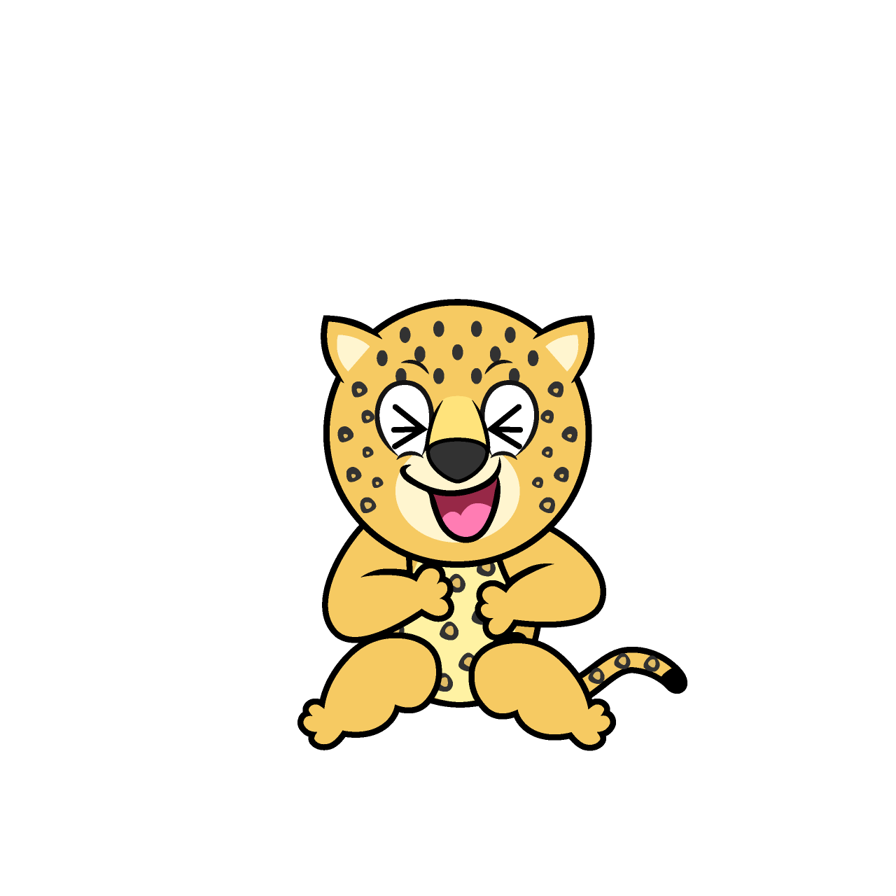 Leopardo Riente