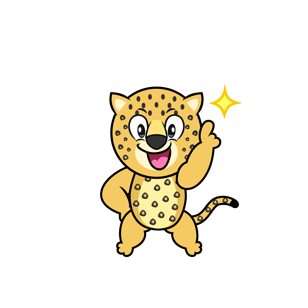 Leopardo Posando