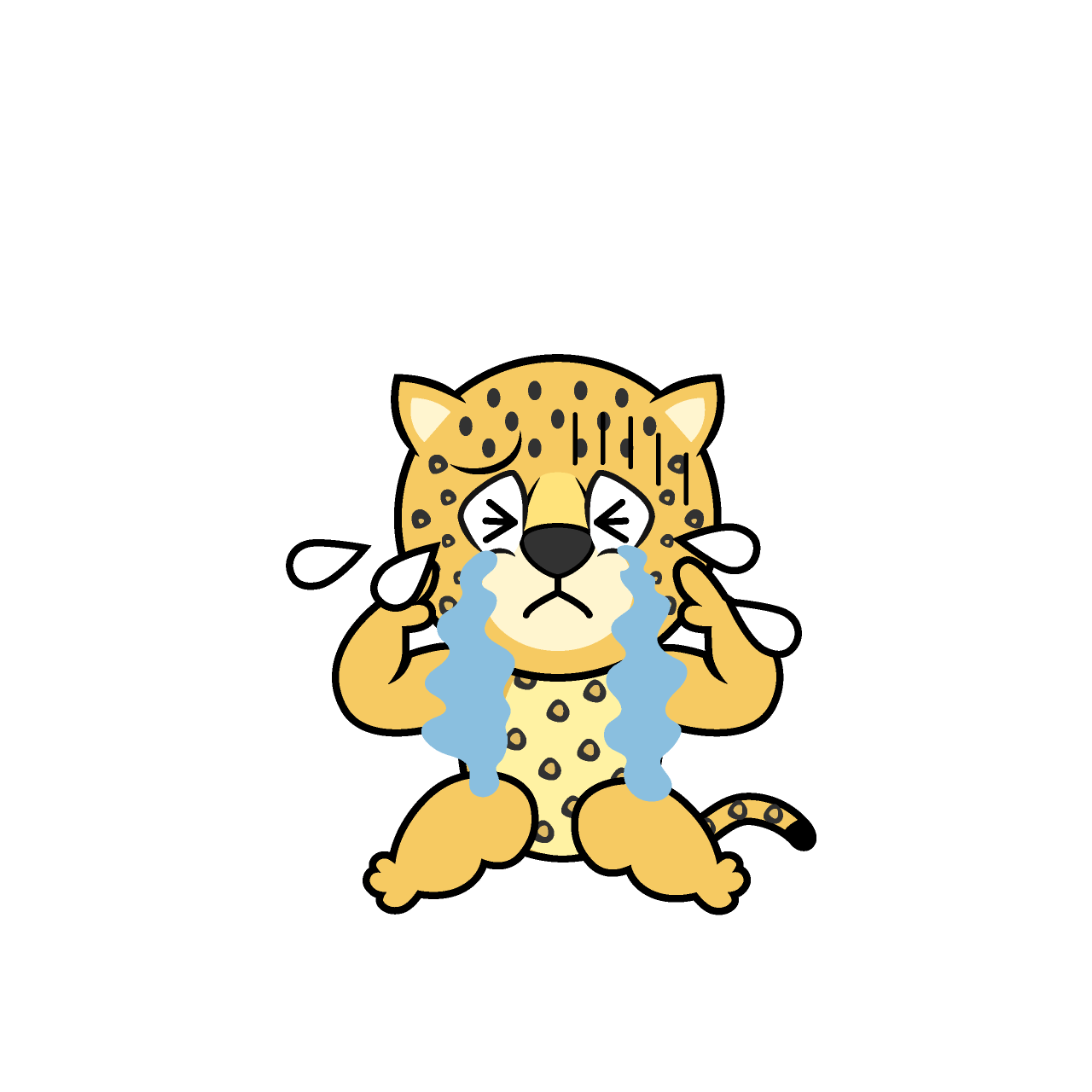 Leopardo Llorando