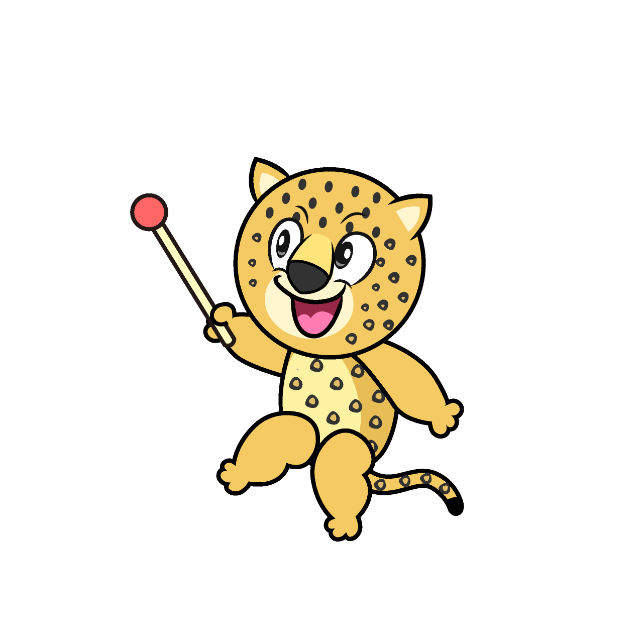Leopardo Hablando
