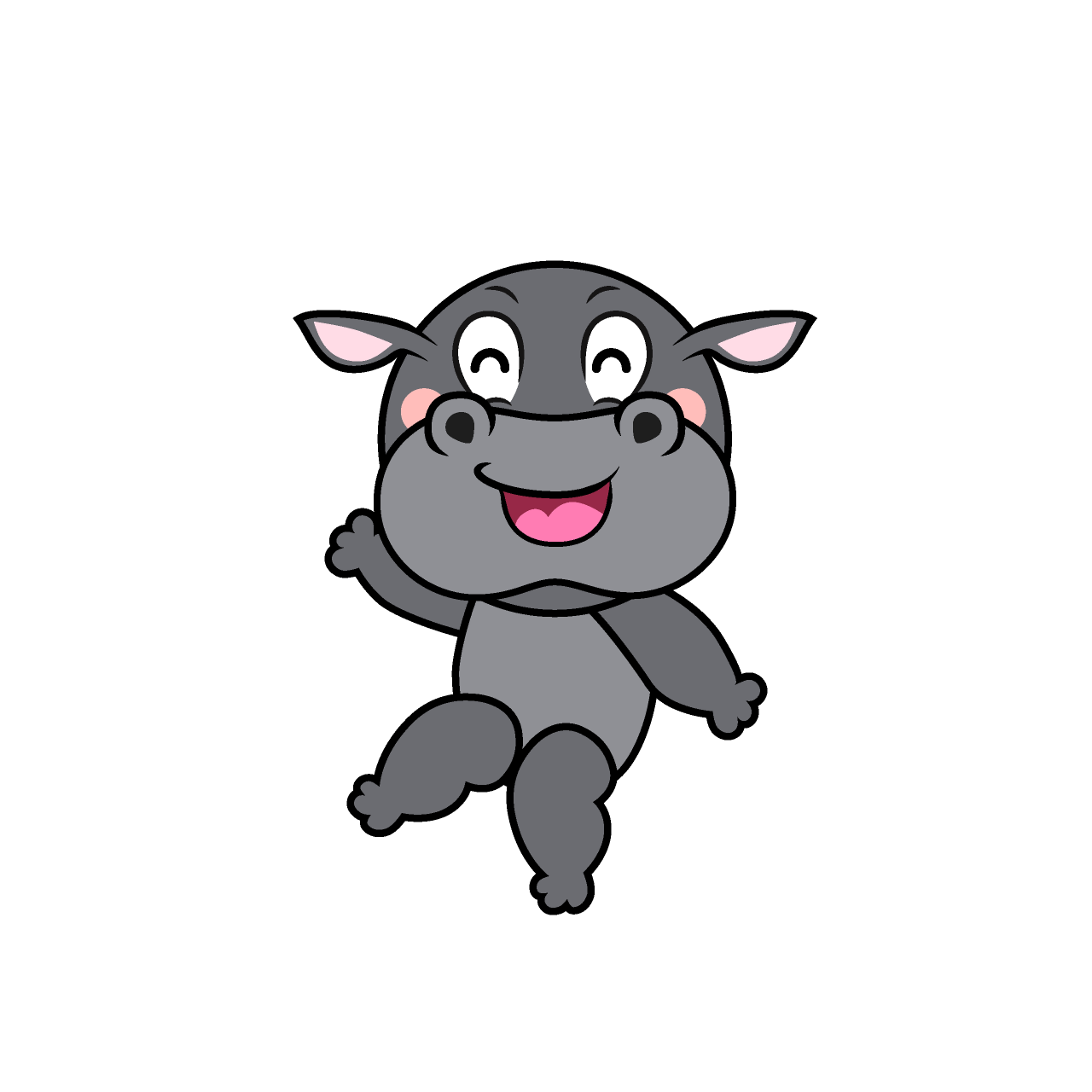 Hipopótamo Sonriente