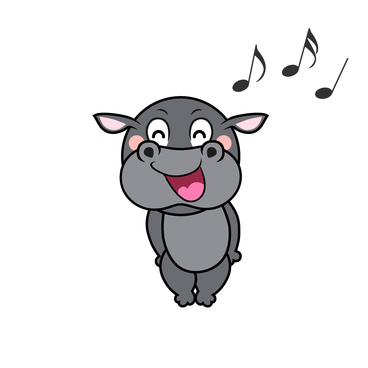 Hipopótamo Cantante