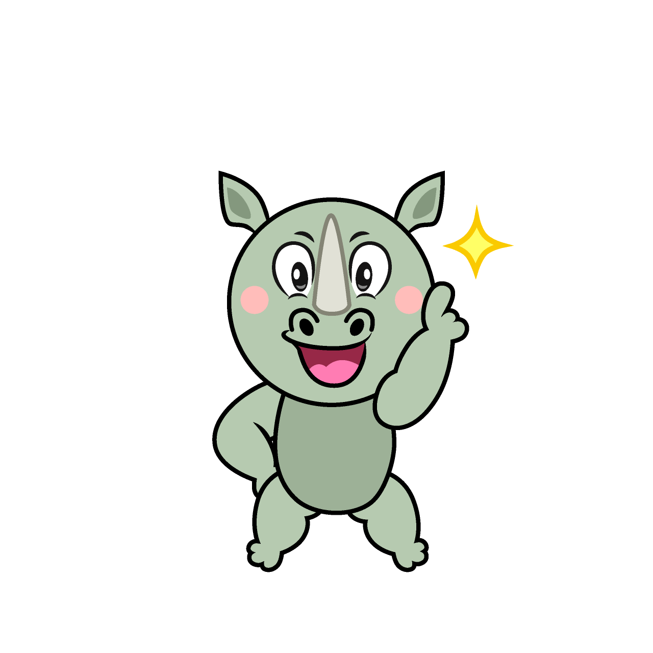 Posing Rhino