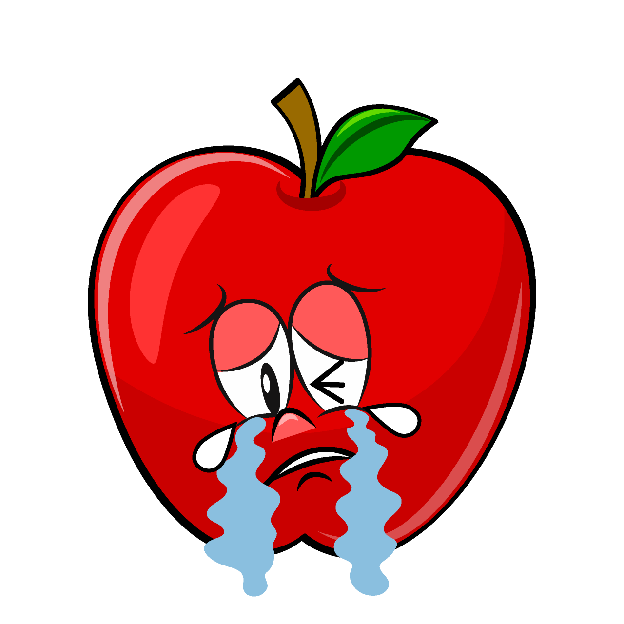 Crying Apple