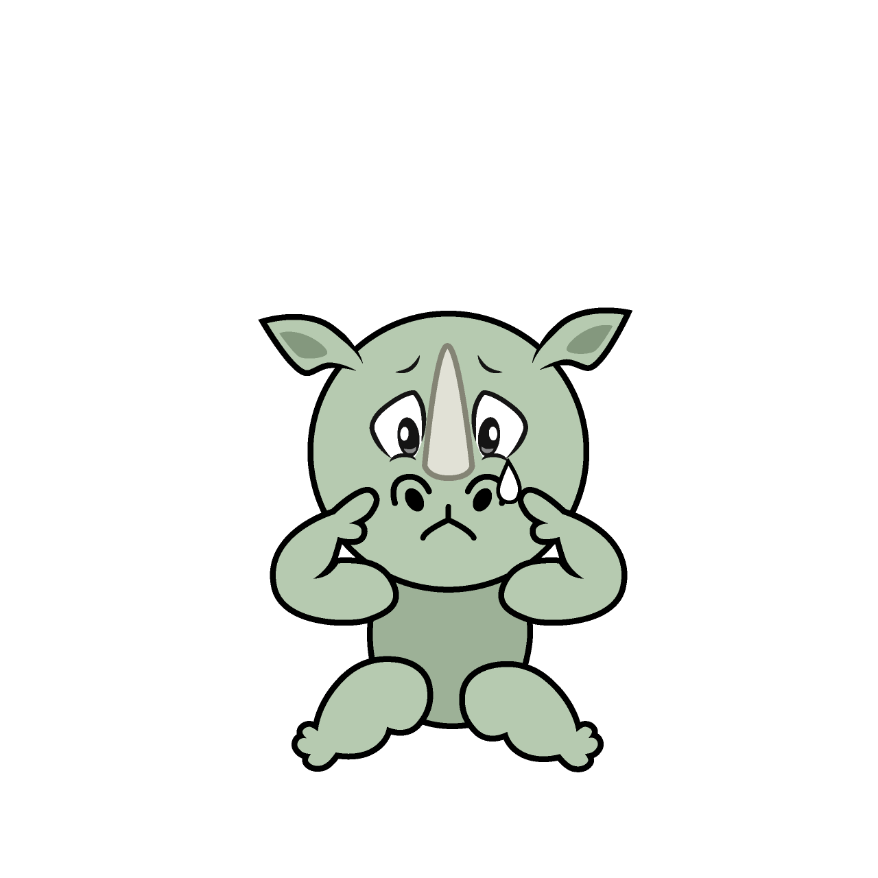Sad Rhino
