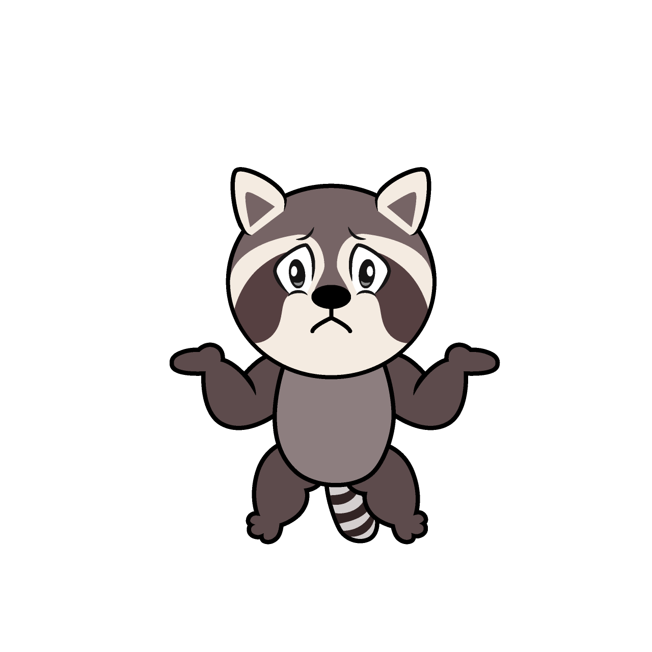 Troubled Raccoon