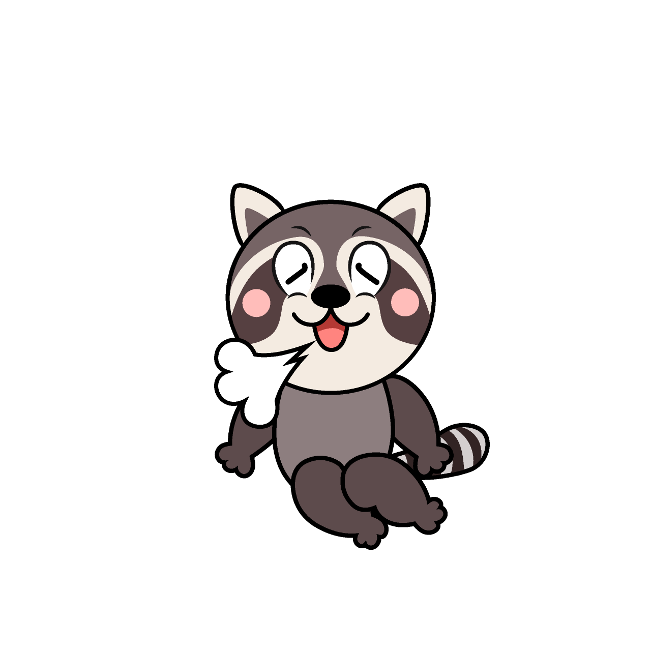Relaxing Raccoon