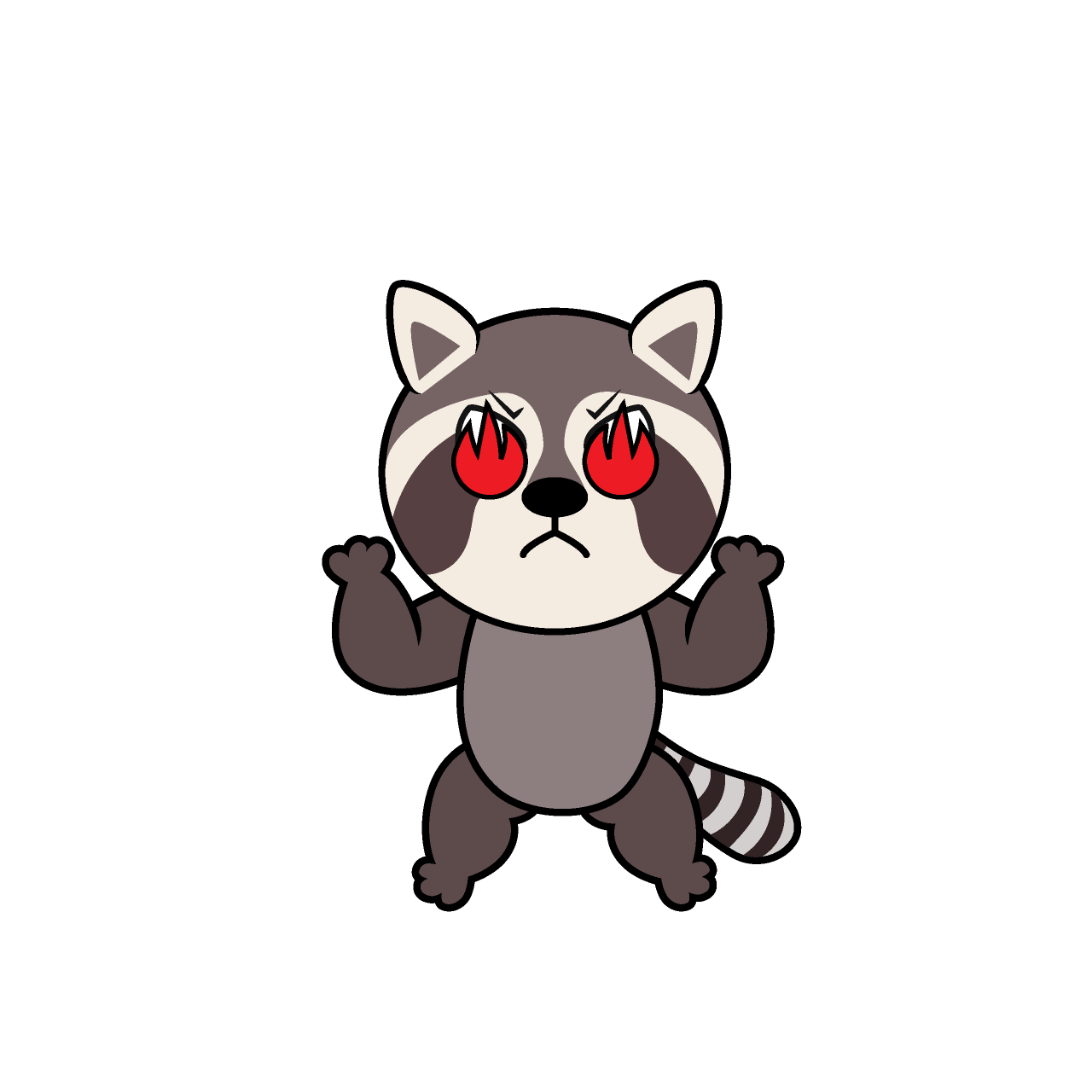 Enthusiasm Raccoon