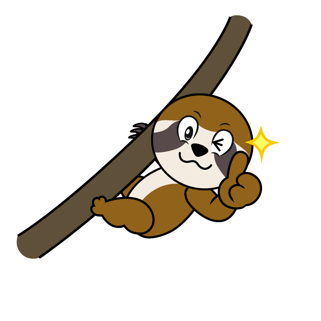 Thumbs up Sloth