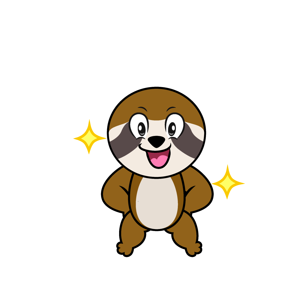 Glitter Sloth