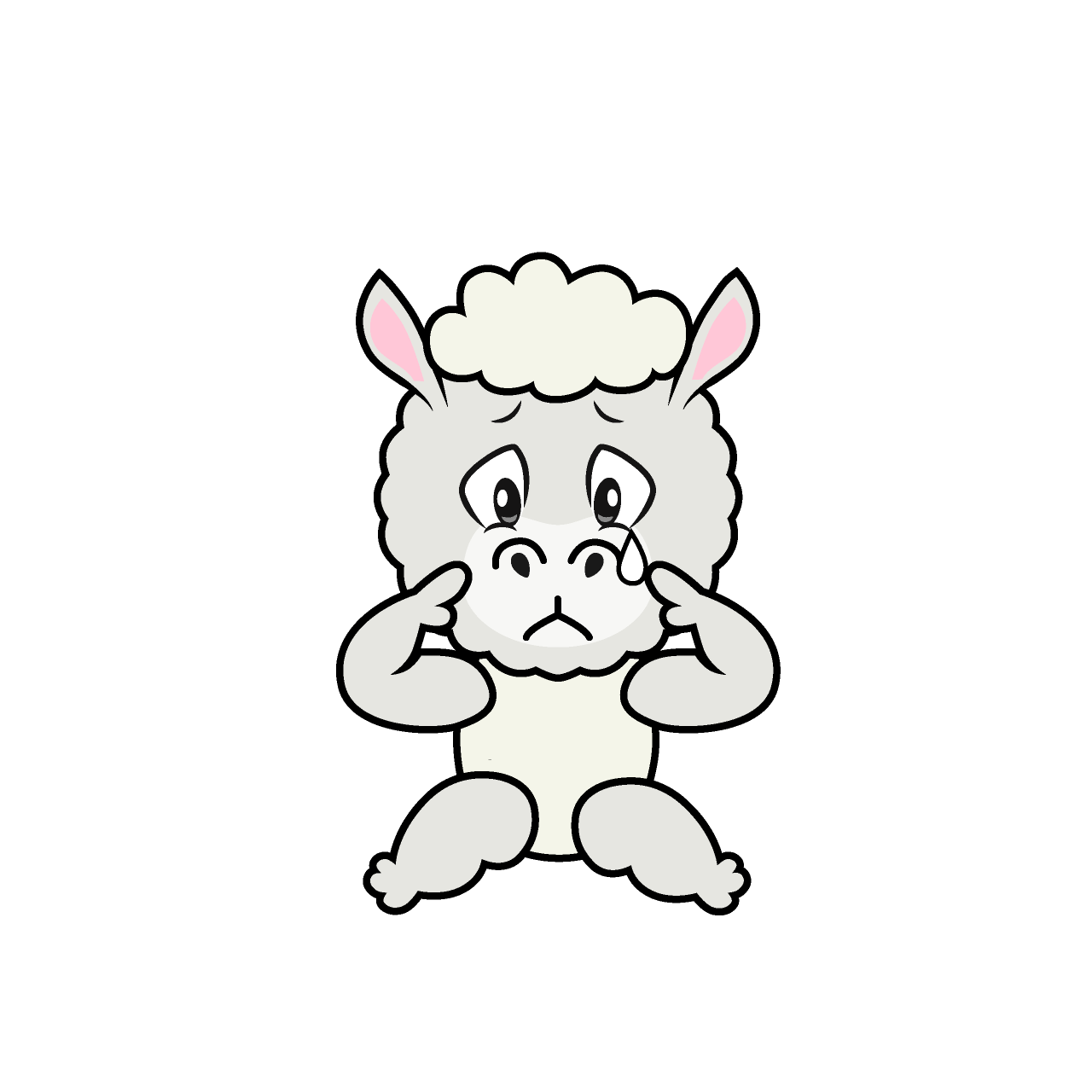 Sad Alpaca