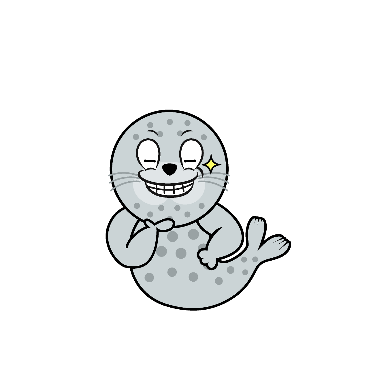 Grinning Seal