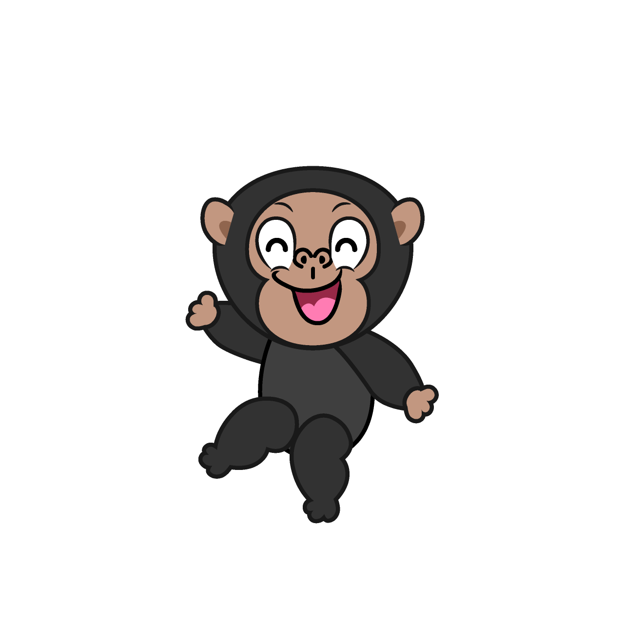 Chimpancé Sonriente