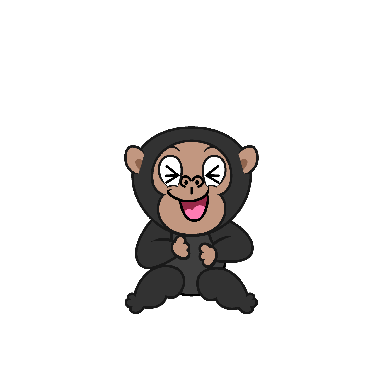 Chimpancé Riente