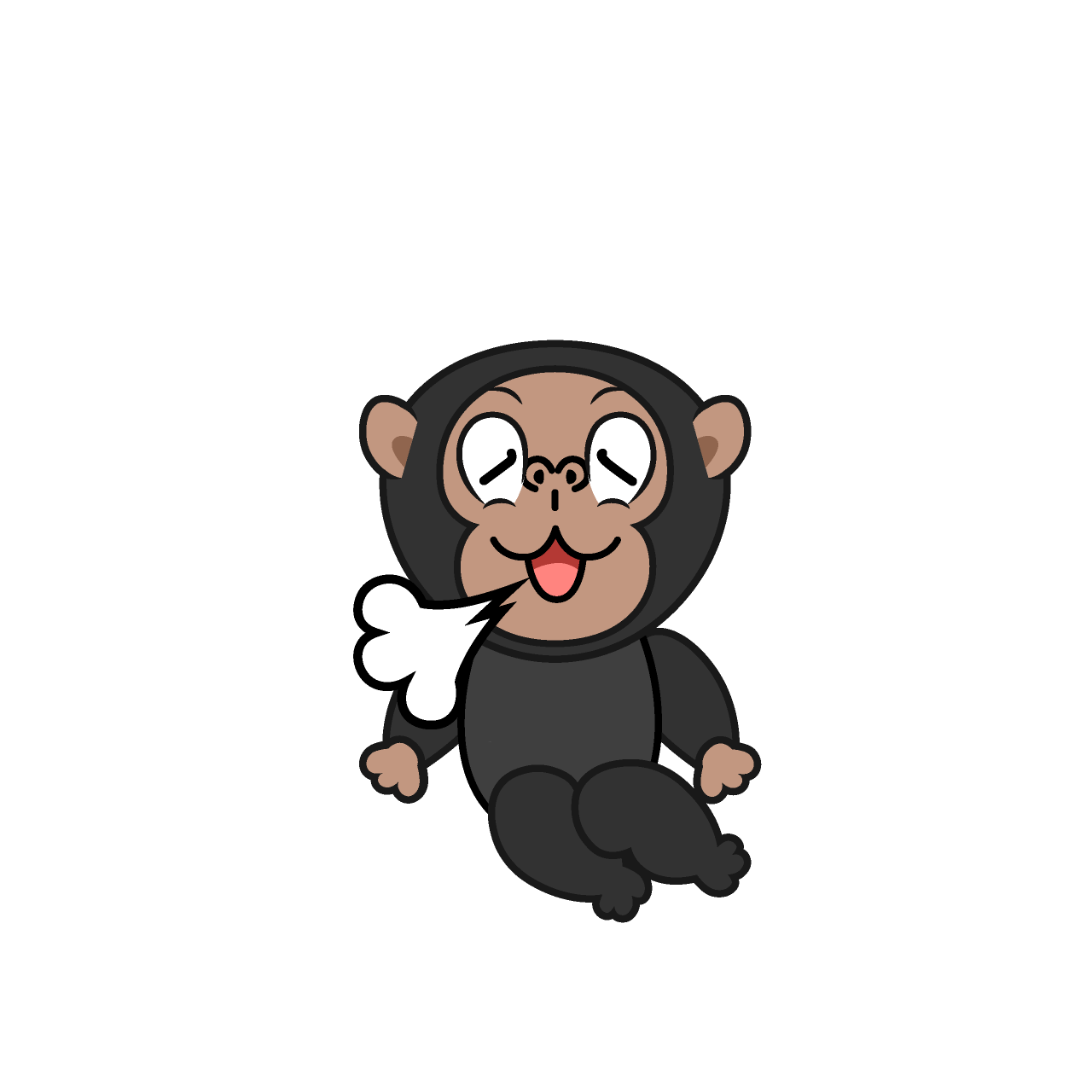 Chimpancé Relajado