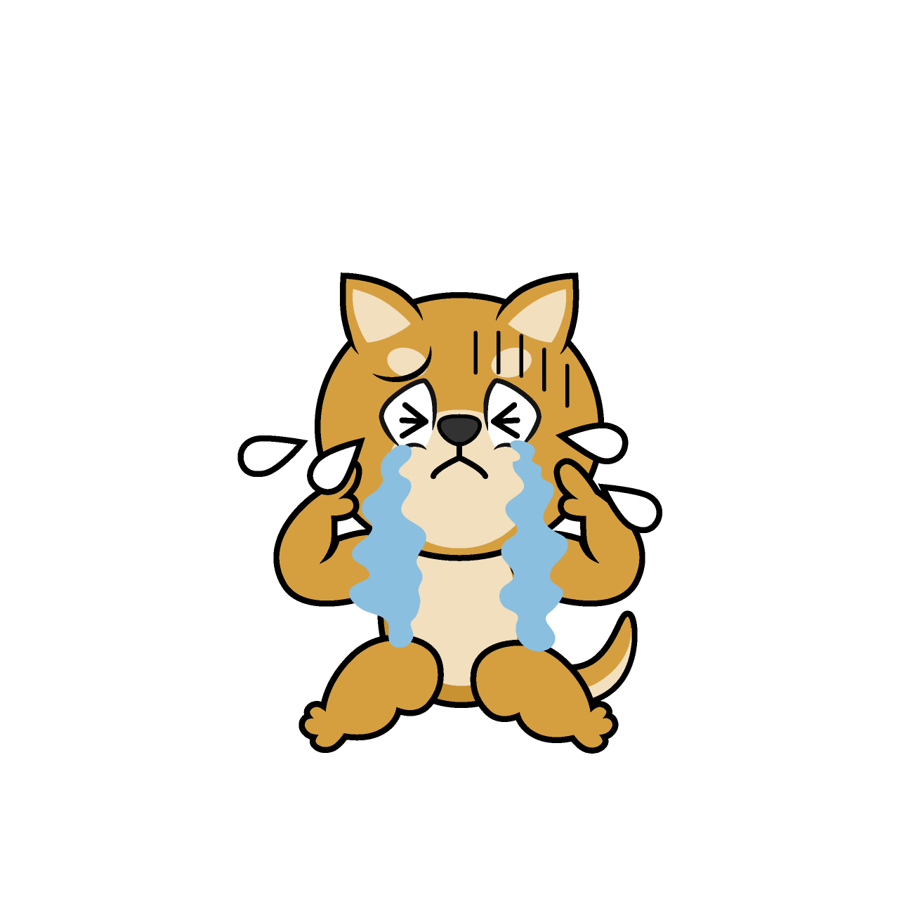 Crying Shiba Inu