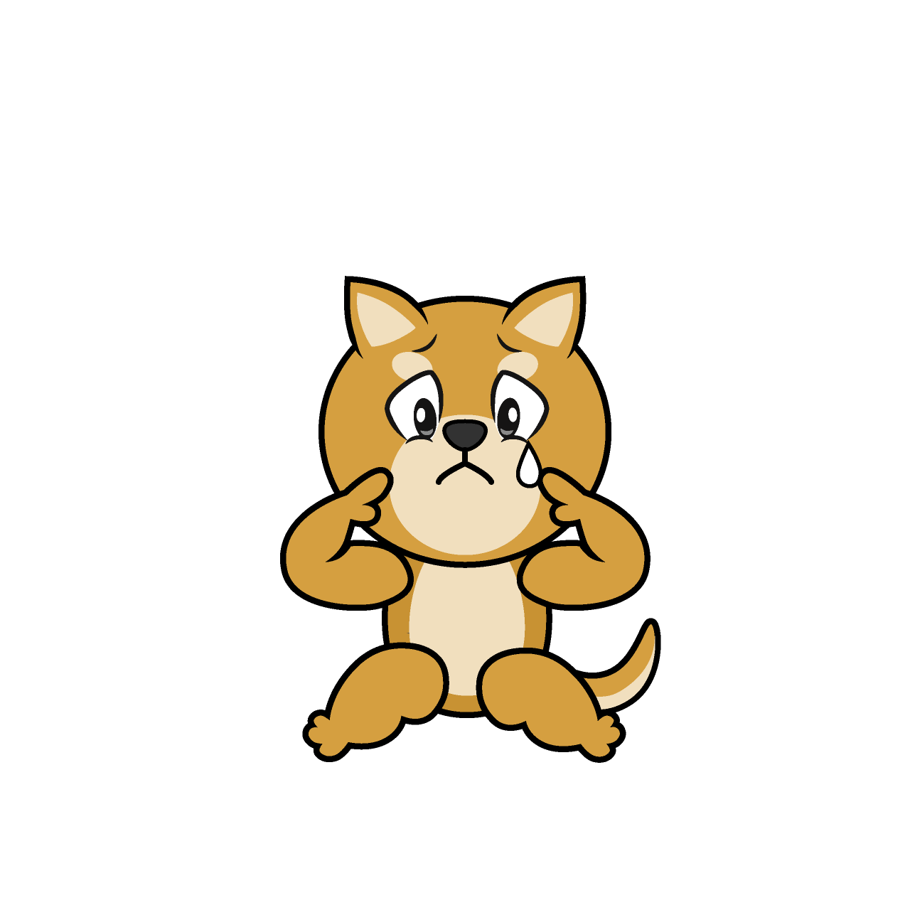 Sad Shiba Inu