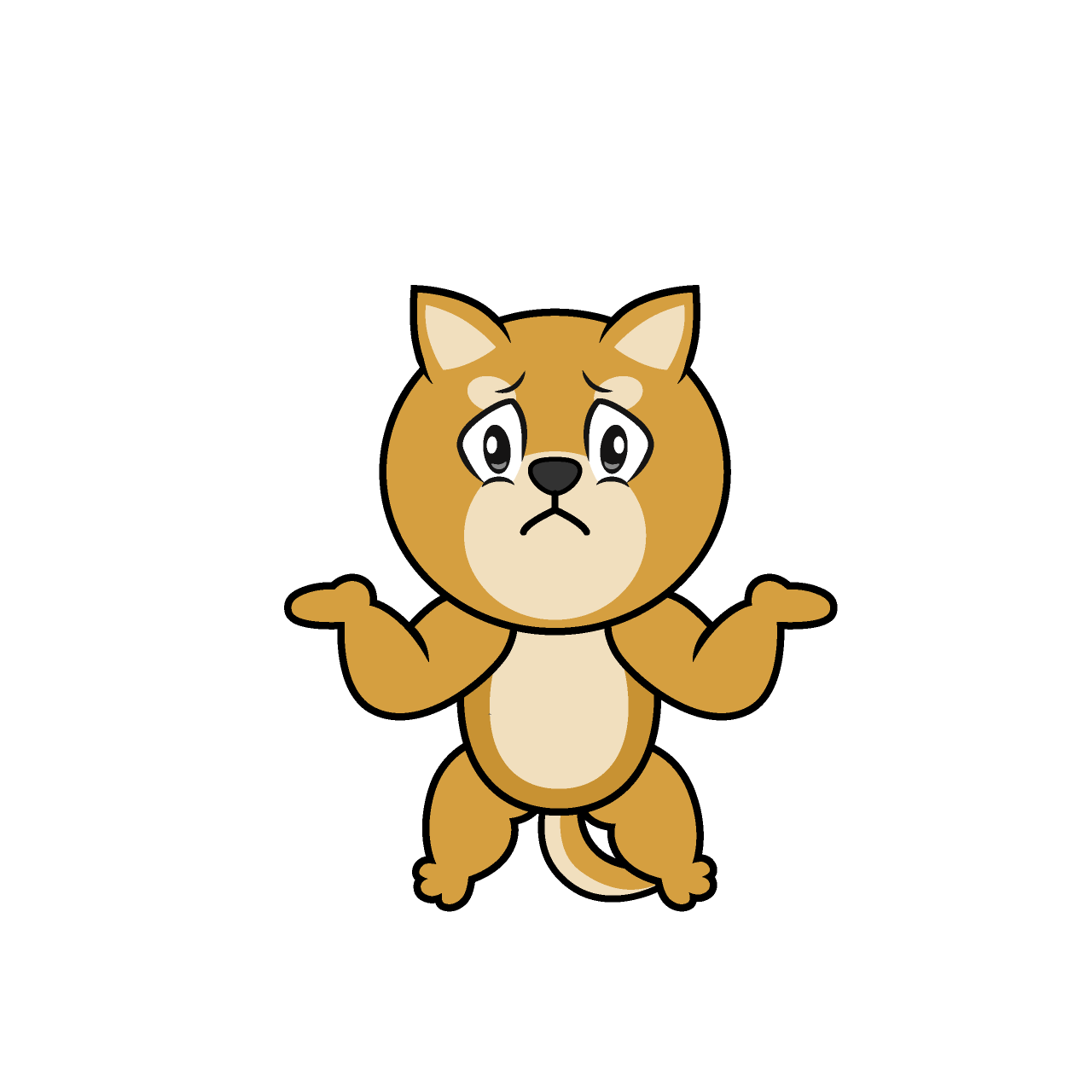Troubled Shiba Inu