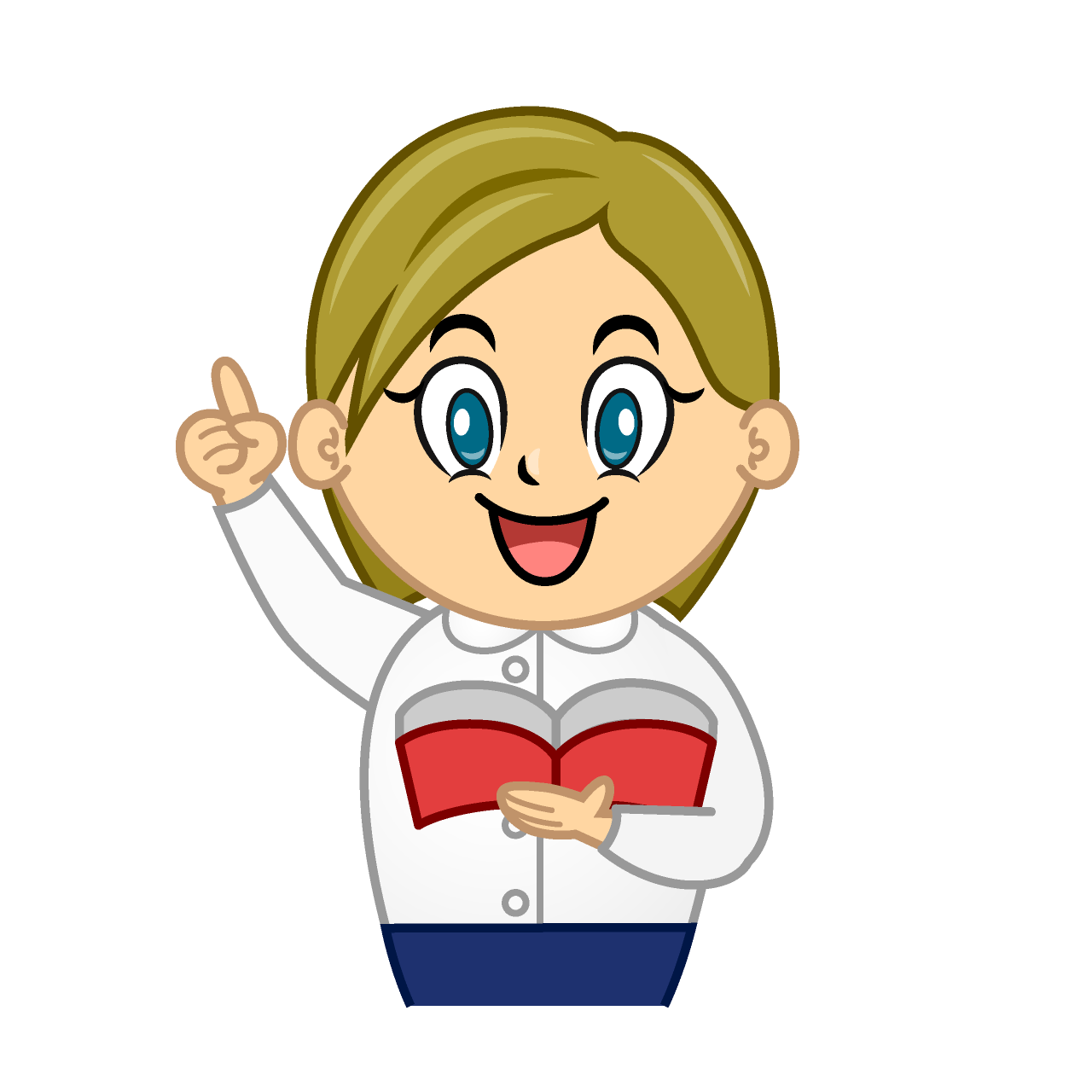 Posing Female Teacher