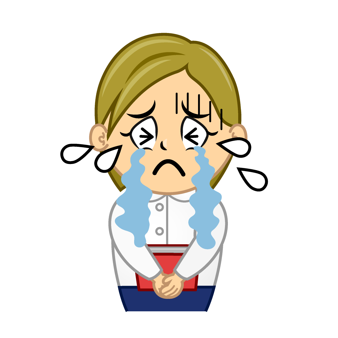 Crying Female Teacher