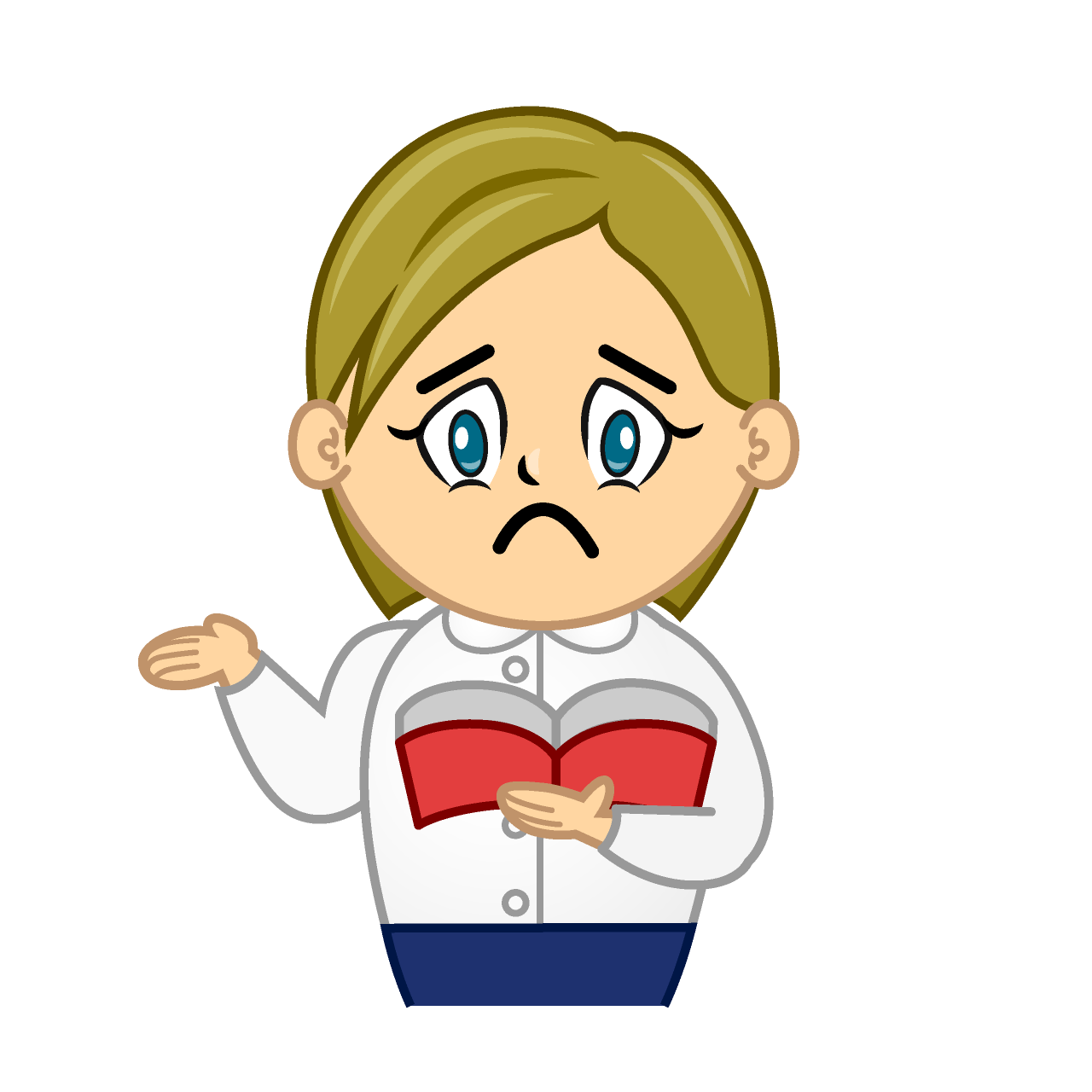 Troubled Female Teacher