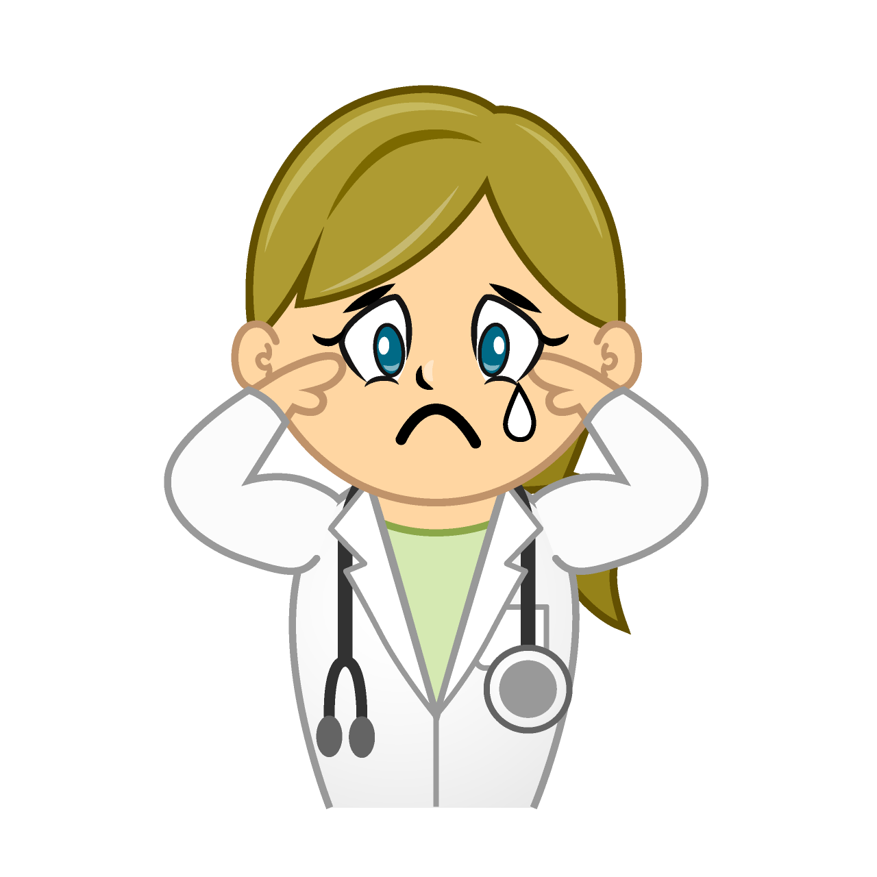 Sad Female Doctor