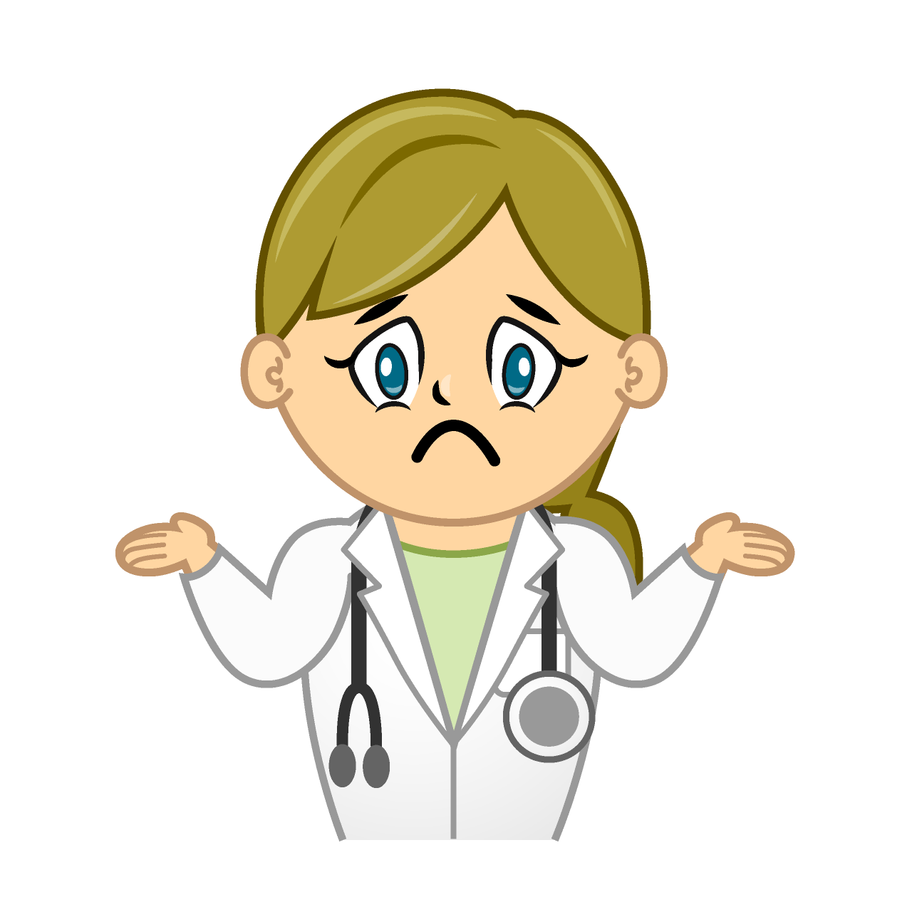 Troubled Female Doctor