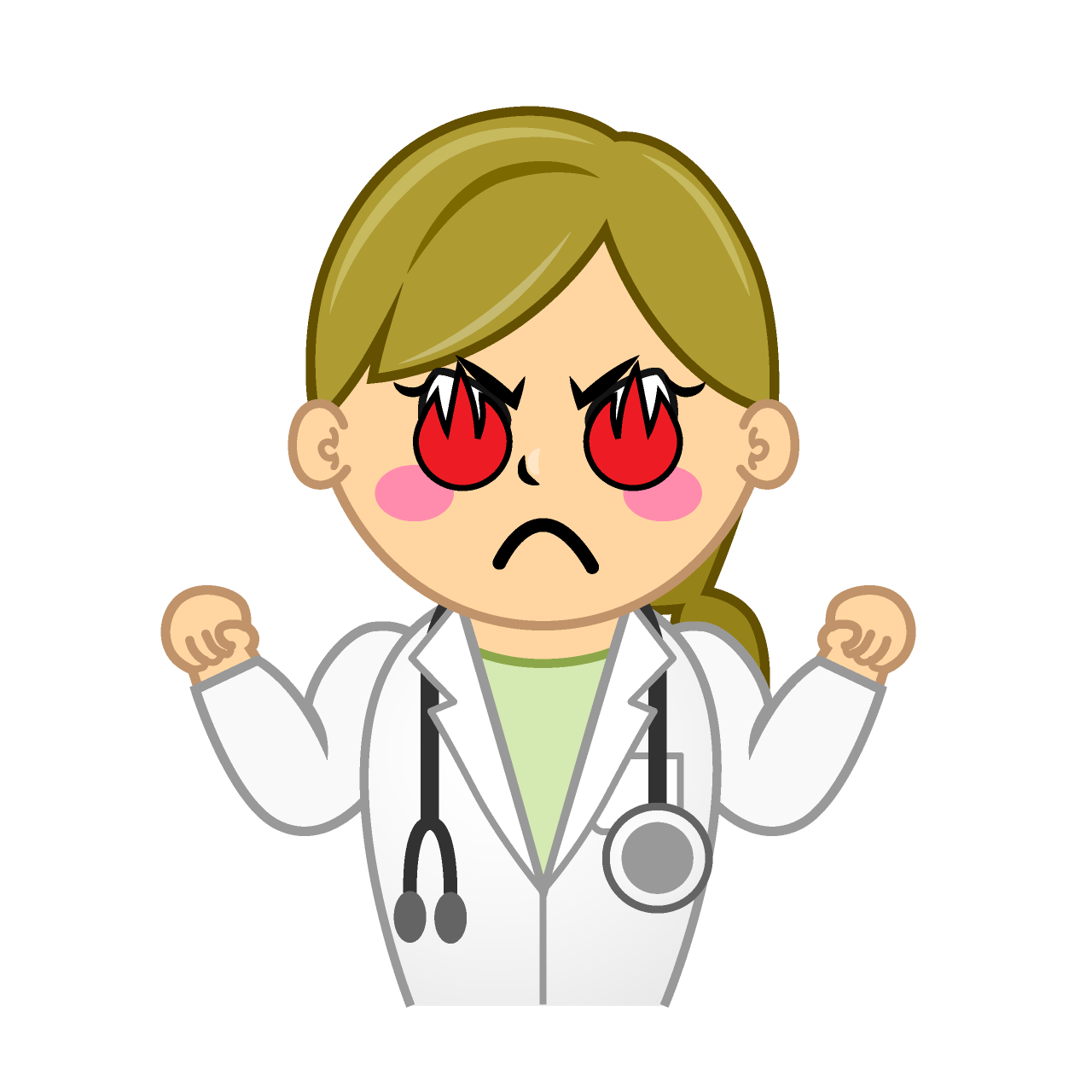 Enthusiasm Female Doctor