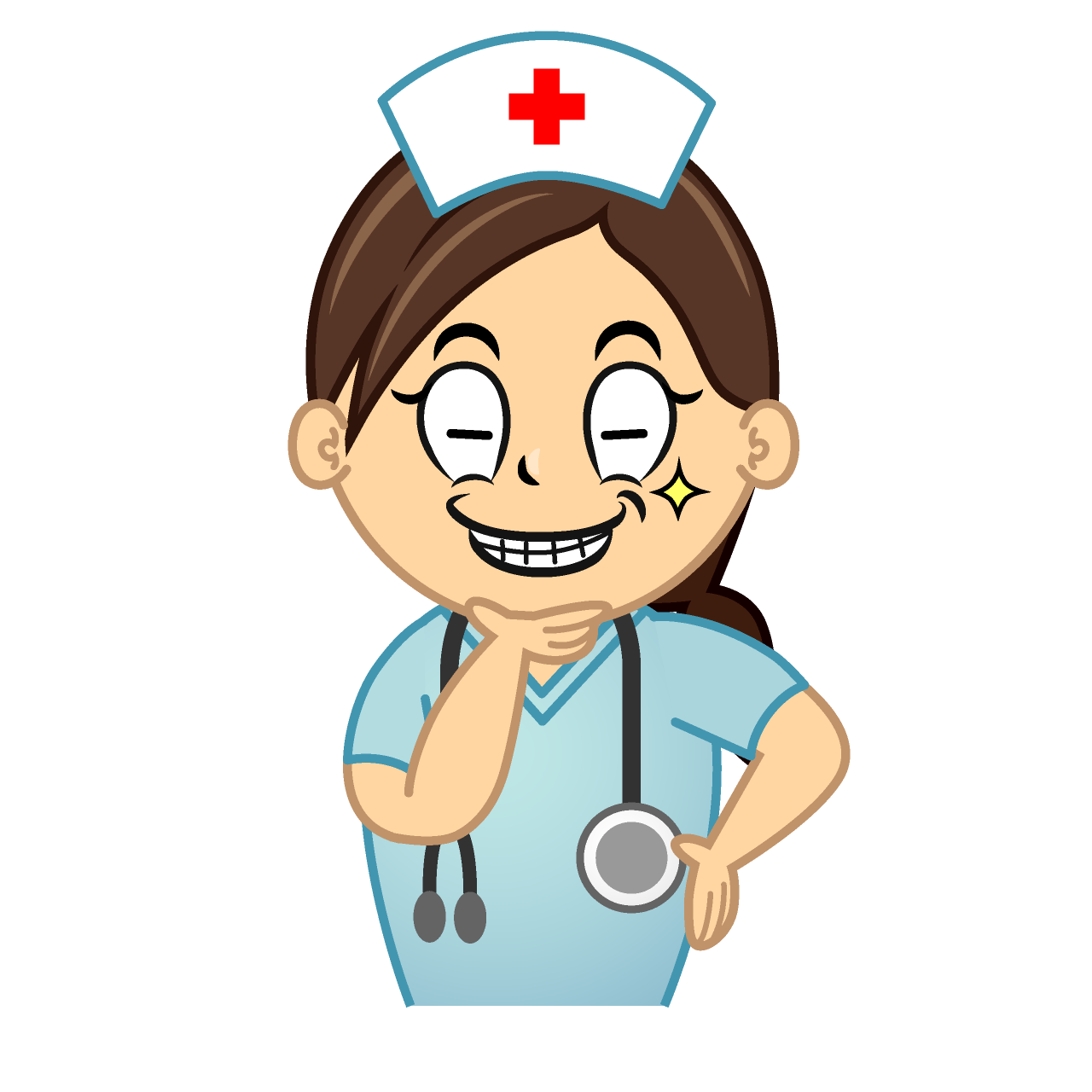 Grinning Nurse