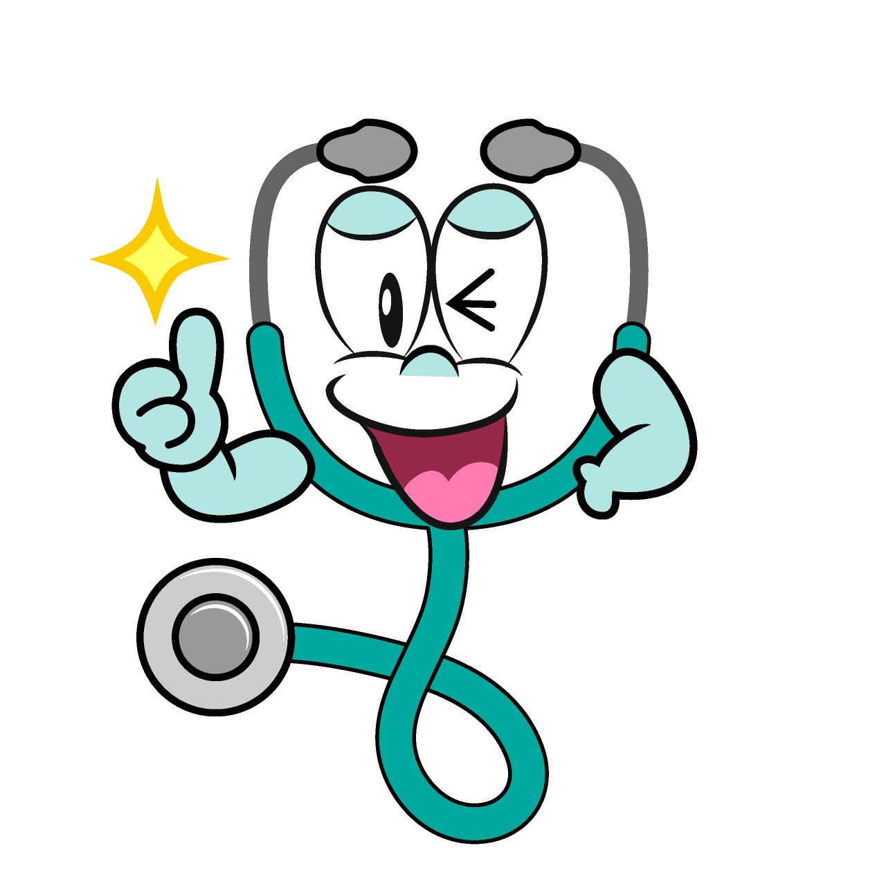 Thumbs up Stethoscope