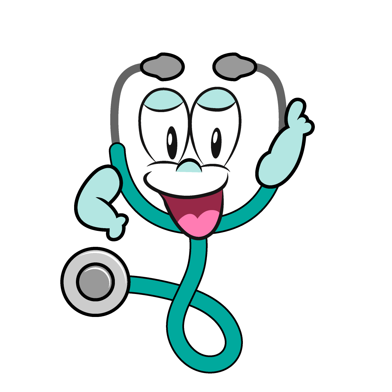 Posing Stethoscope