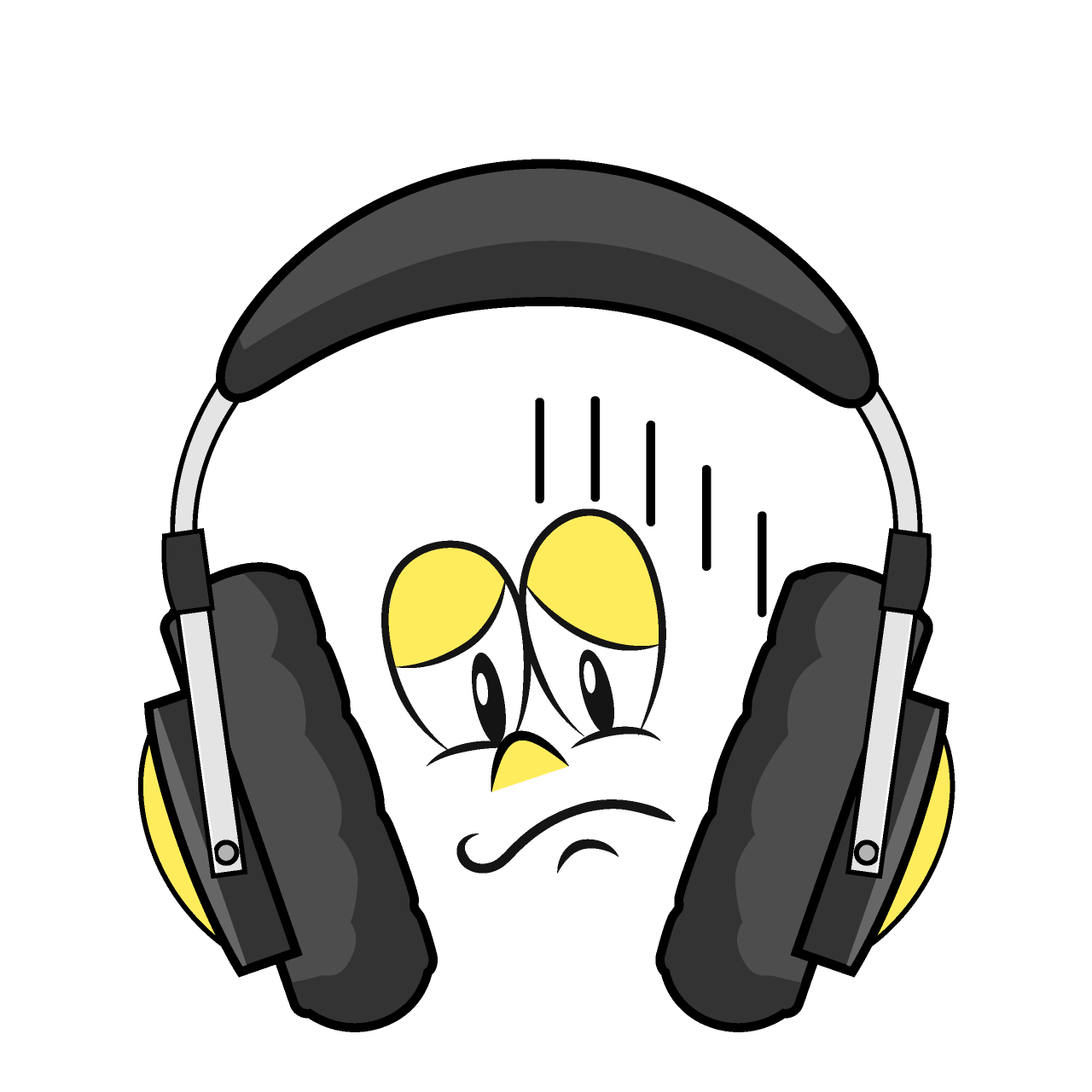 Depressed Headphone