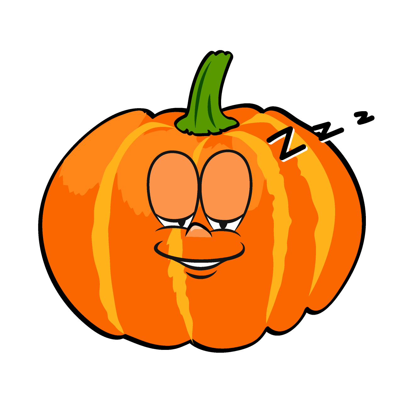 Sleeping Pumpkin