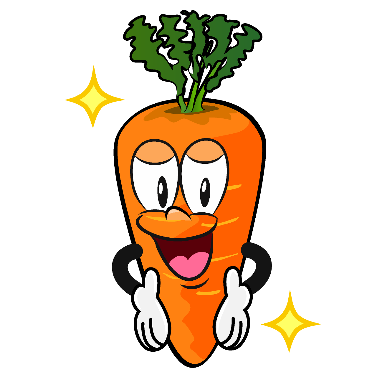 Glitter Carrot