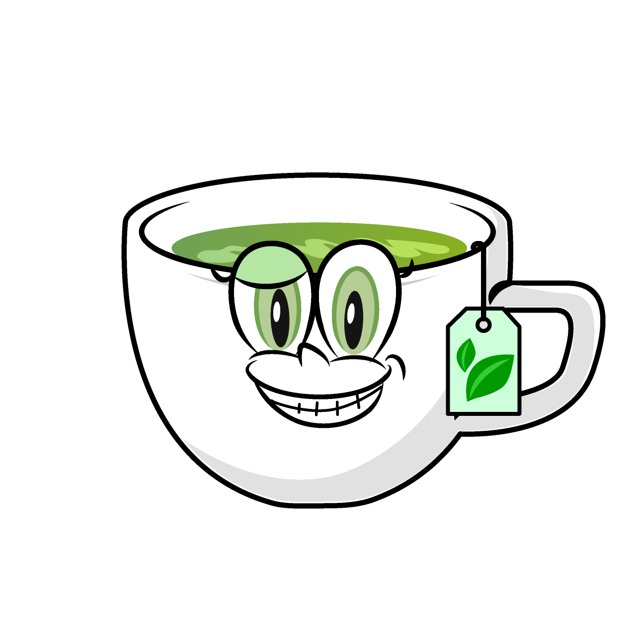 Té Verde Sonriendo