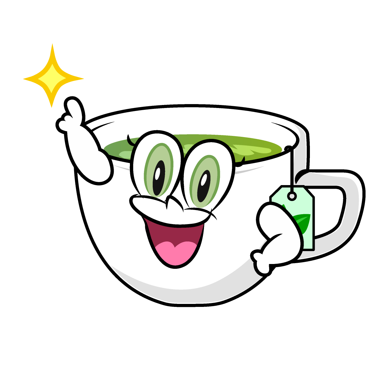 Té Verde Posando