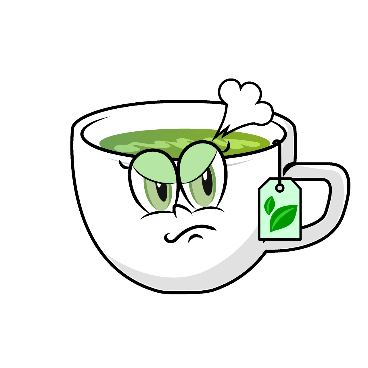 Té Verde Enojado