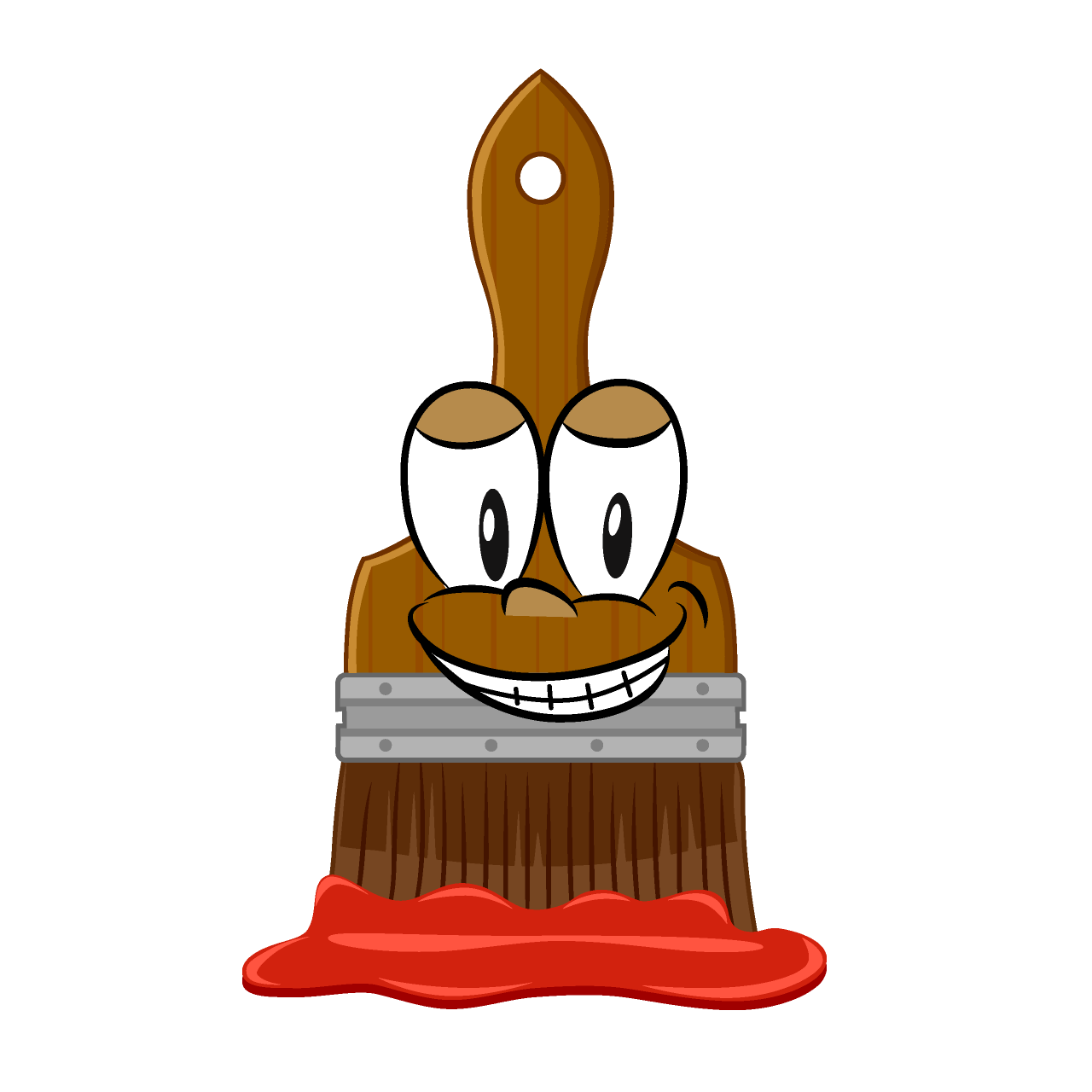 Grinning Art Brush