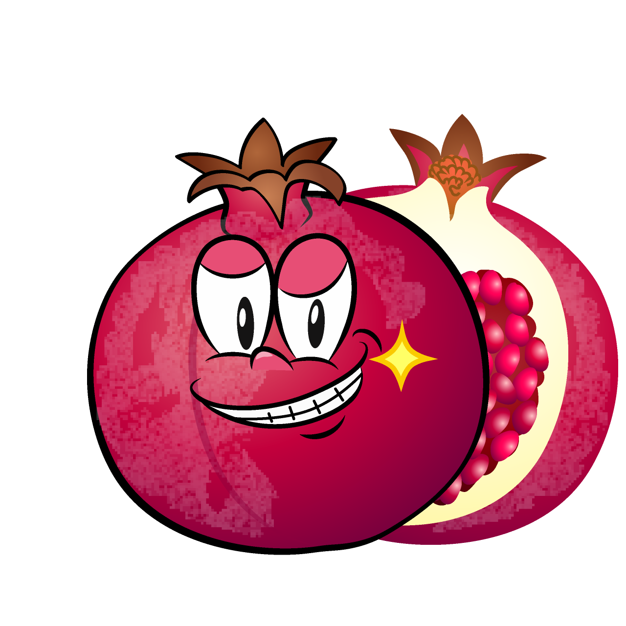 Grinning Pomegranate