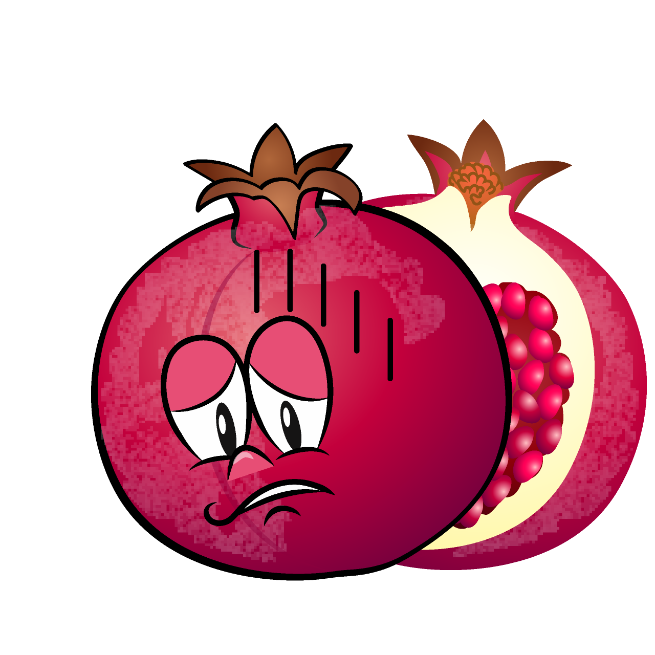 Depressed Pomegranate