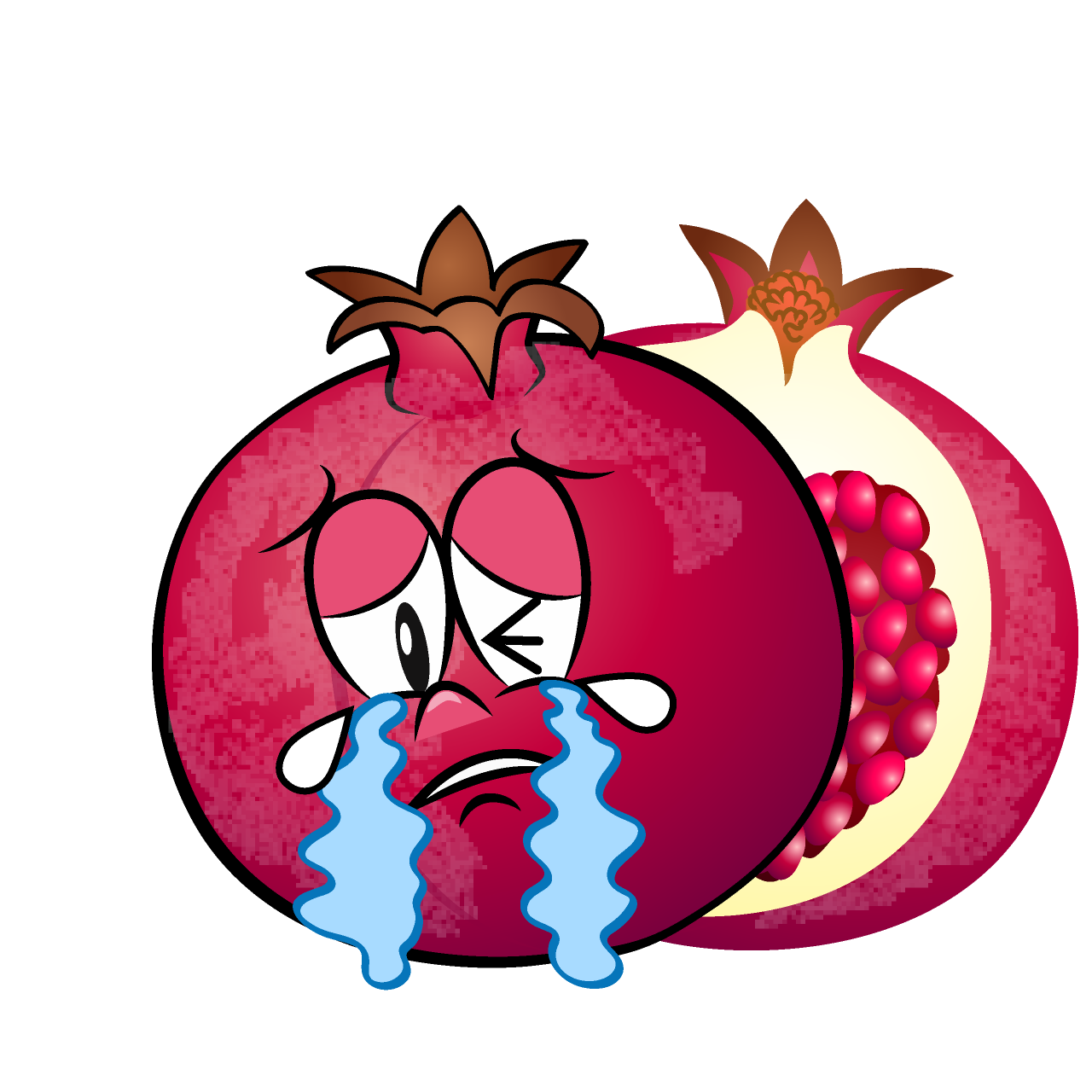 Crying Pomegranate