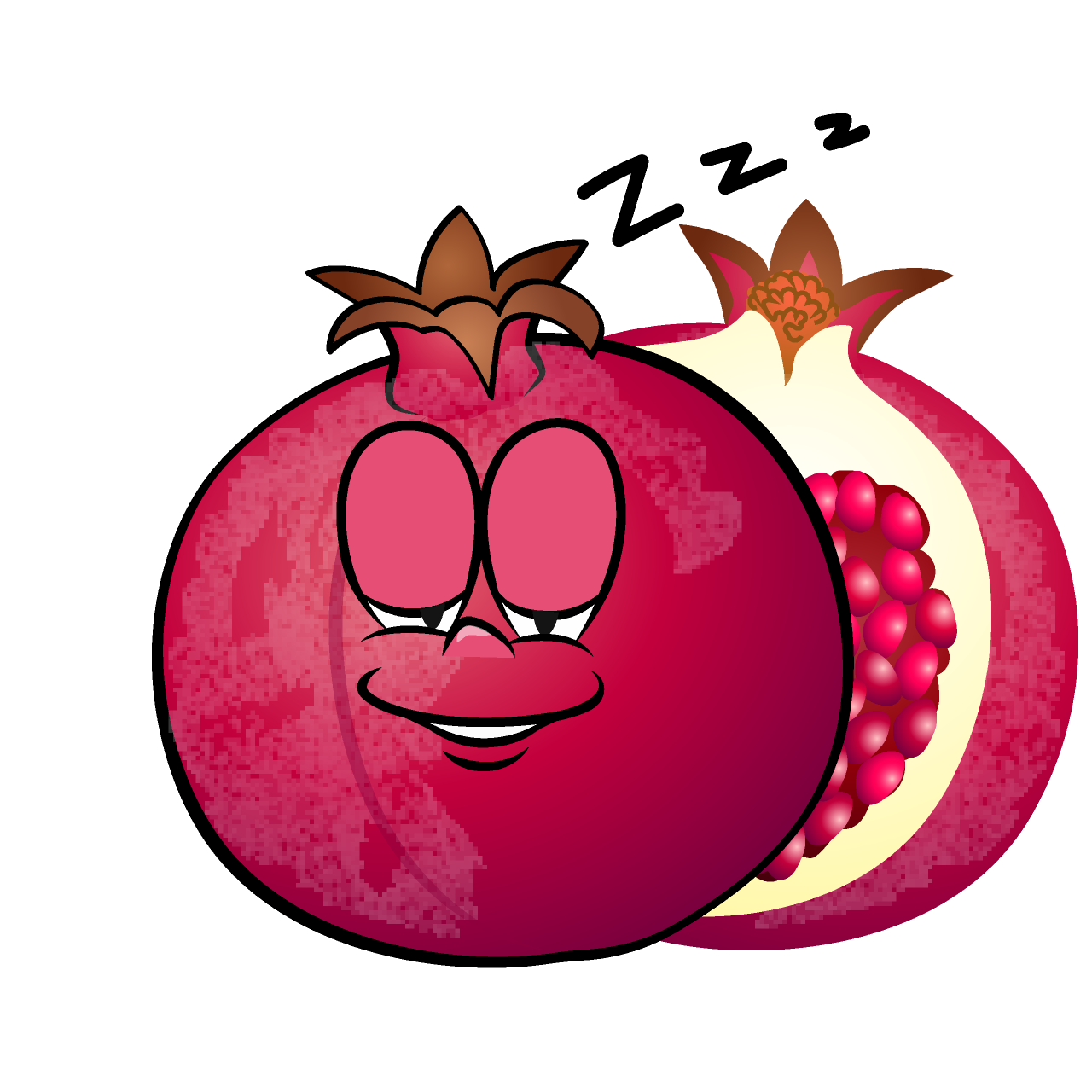 Sleeping Pomegranate