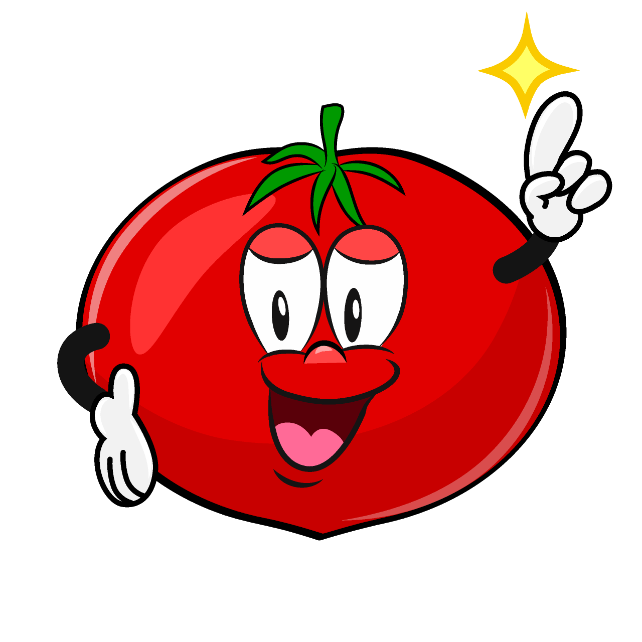 Posing Tomato