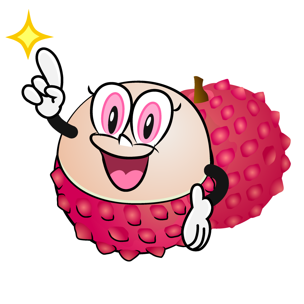 Posing Lychee